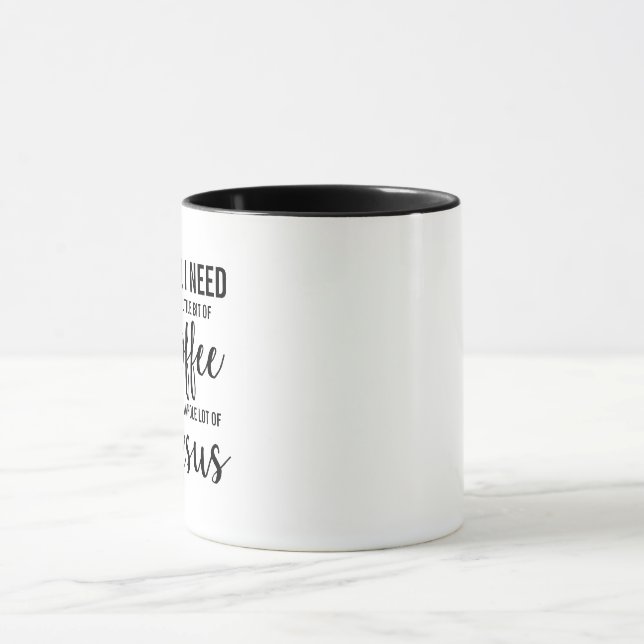 Coffee and Jesus Mug (Center)