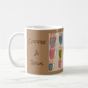 Coffee and Jesus mug