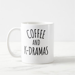 Coffee and K-Drama Lover T-Shirt Mug