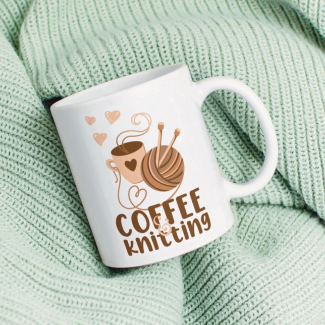 Coffee and Knitting Mug (Creator Uploaded)
