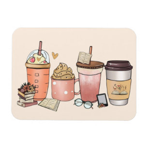 Coffee and Literature Magnet