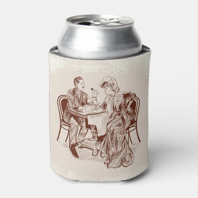 coffee and love can cooler (Can Front)