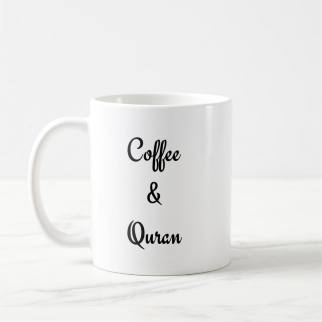 Coffee And Quran  Mug (Left)