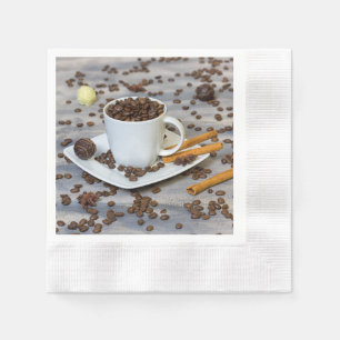 Coffee and spices napkin