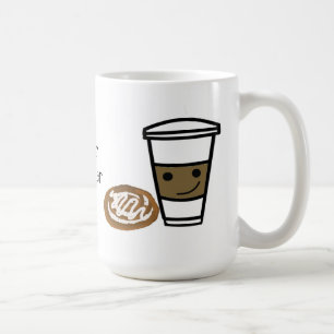 Coffee and Sweet with Cute Saying Mug