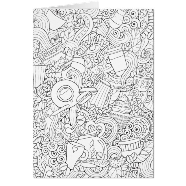 Coffee And Tea Doodle (Front)