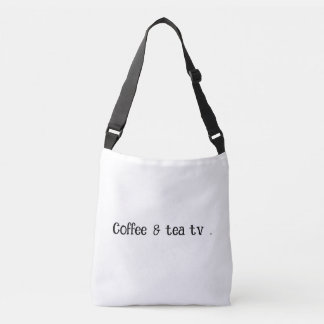 coffee and tea tv crossbody bag