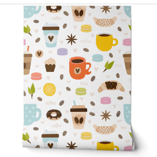 Coffee and Tea Wallpaper