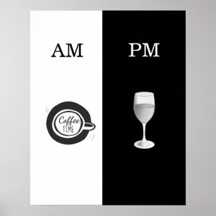 Coffee and Vine Poster