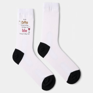 Coffee And Wine Socks