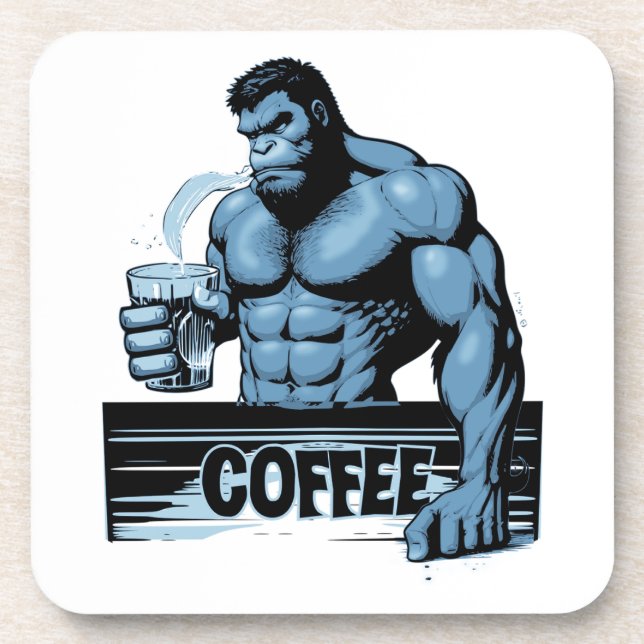Coffee Ape Coaster (Front)