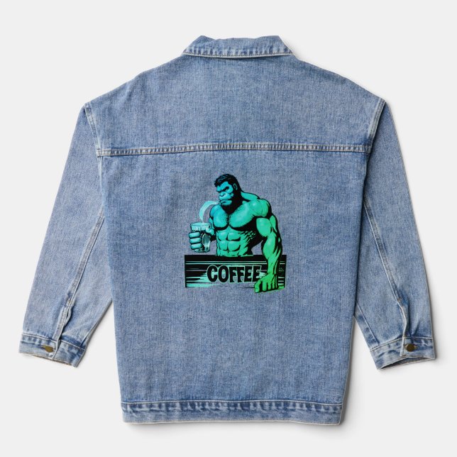 Coffee Ape Jean Denim Jacket (Back)