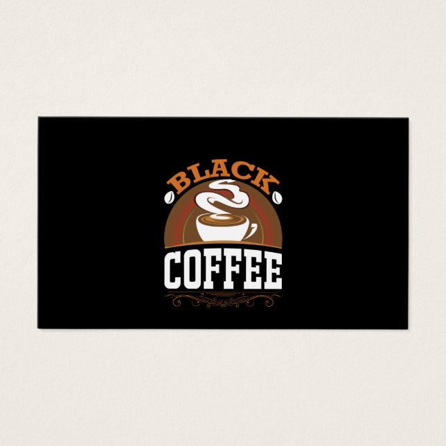 Coffee Art Black Coffee (Front)