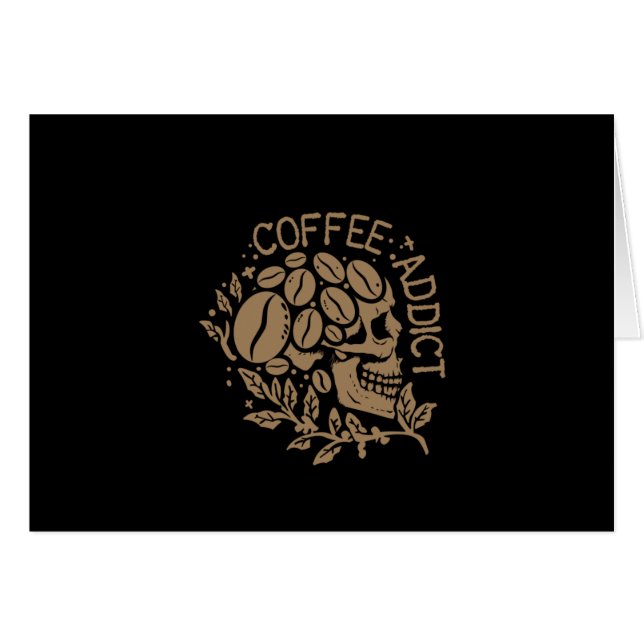 Coffee Art Coffee Addict (Front Horizontal)