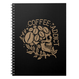 Coffee Art Coffee Addict Notebook