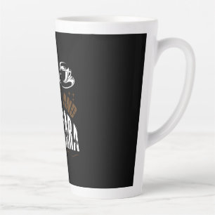 Coffee Art Coffee And Mascara Latte Mug