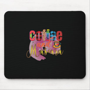 Coffee Art Coffee And Mascara Mouse Pad