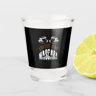 Coffee Art Coffee And Mascara Shot Glass
