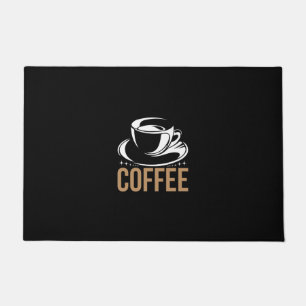 Coffee Art Coffee Doormat