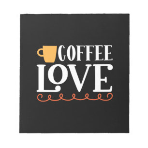 Coffee Art Coffee Love Notepad