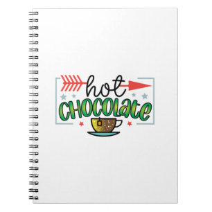 Coffee Art Hot Chocolate Notebook