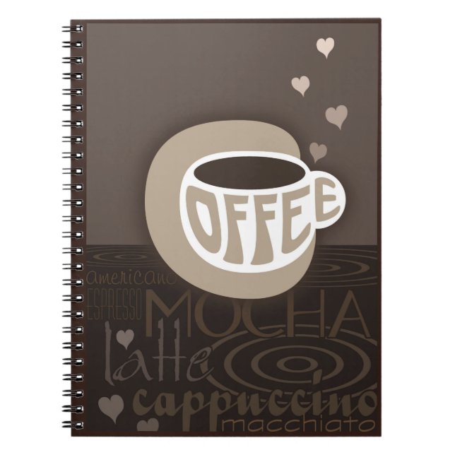 Coffee Art Notebook (Front)