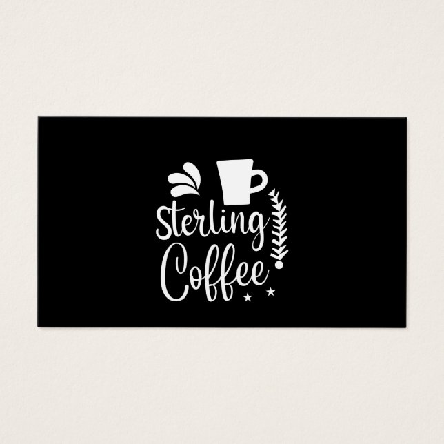 Coffee Art Sterling Coffee (Front)