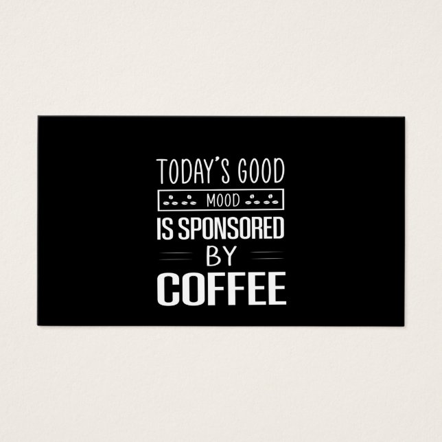 Coffee Art Today's Good Mood (Front)