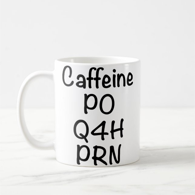 Coffee As Needed Mug (Left)