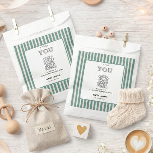 Coffee Baby Is Brew Modern Baby Shower Favour Bag