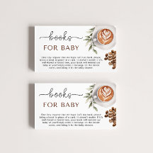Coffee Baby Shower - Books for Baby