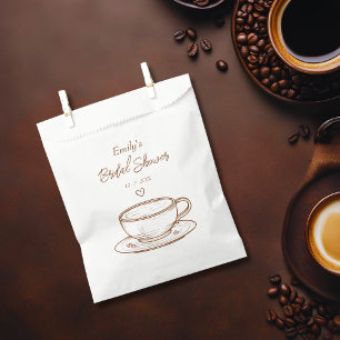 Coffee Bag Wedding Favour Bridal Shower favour