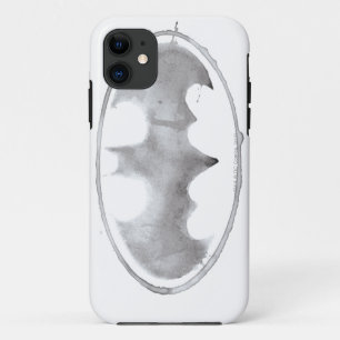 Coffee Bat Symbol - Grey iPhone 11 Case