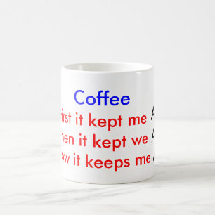 coffee bean, Alert Awake Alive Mug