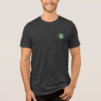 Coffee bean and cup business logo barista t shirts