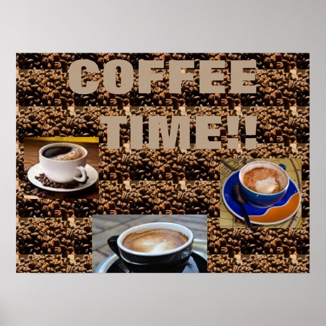 COFFEE BEAN ART POSTER (Front)