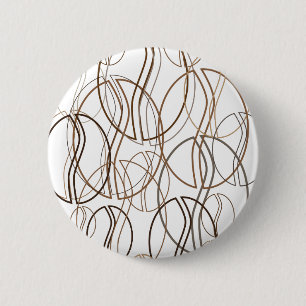 coffee bean blur 2 inch round button