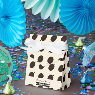Coffee Bean Branded Business Professional Favor Box