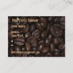 Coffee Bean Business Card