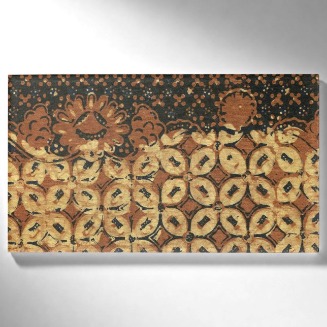 Coffee Bean Earthy Boho Rustic Name Tag (Front)