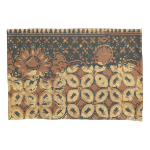 Coffee Bean Earthy Boho Rustic Pillowcase