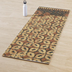 Coffee Bean Earthy Boho Rustic Yoga Mat