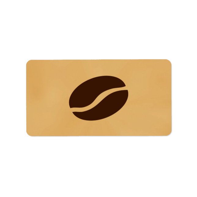 Coffee Bean Label (Front)