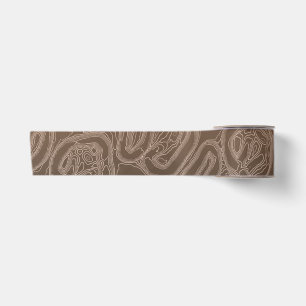 Coffee Bean Satin Ribbon