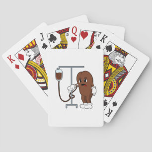 Coffee bean with Coffee pot Playing Cards