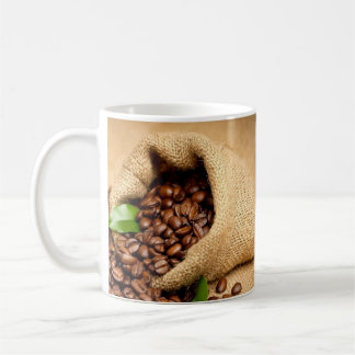 Coffee Beans Bag Sticker – Rustic Coffee Lover  Mug