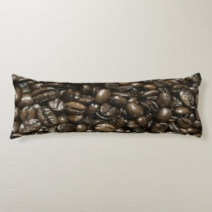 Coffee Beans Body Pillow