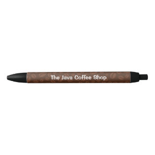 Coffee Beans Brown Print Pen