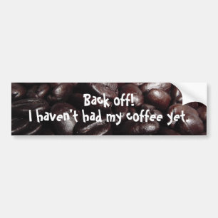 Coffee Beans Bumper Sticker