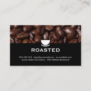 Coffee Beans Business Card